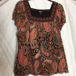 Printed Comfy Casual Top